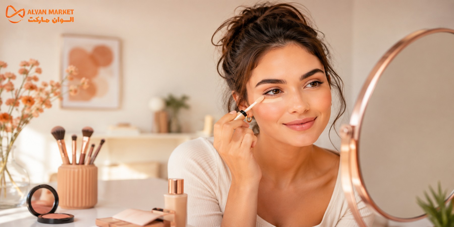 رژگونه طبیعی برای جوان‌تر شدن چهره